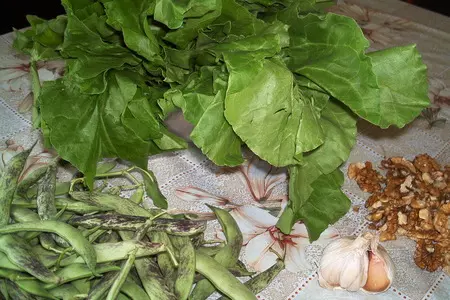 Подражание  пхали, но все равно очень вкусно))): шаг 1