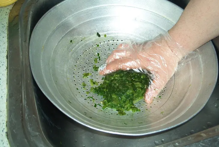 Подражание  пхали, но все равно очень вкусно))): шаг 3