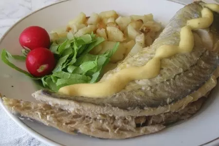 Диетическая рыбка в рукаве: шаг 3
