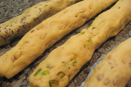 Сырное печенье "4 в 1" с орехами и семенами: шаг 5