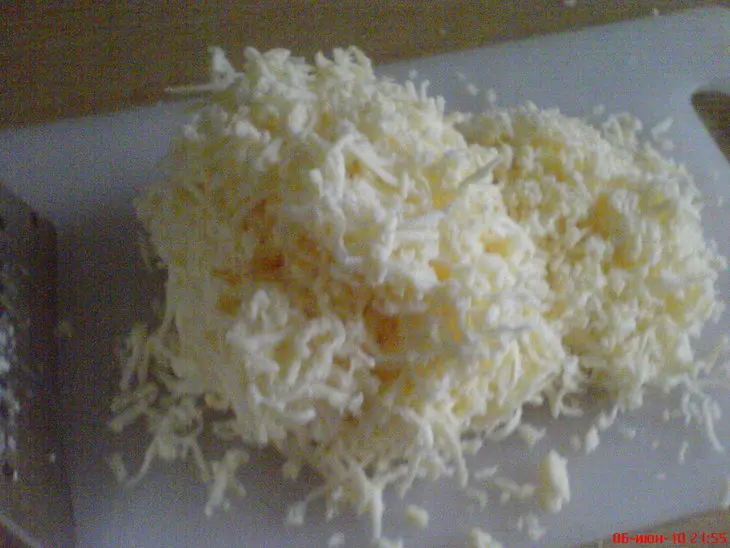 Пончики из заварного теста с сыром: шаг 3