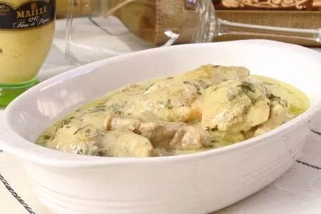 Горчичная курица: шаг 1