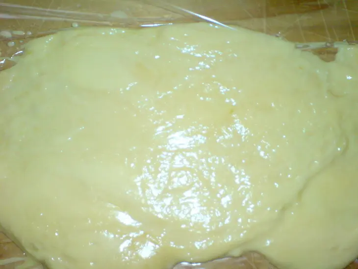 Сырный рулет из кураги и кунжута: шаг 4