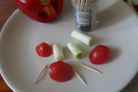 Салат "лесная сказка": шаг 1