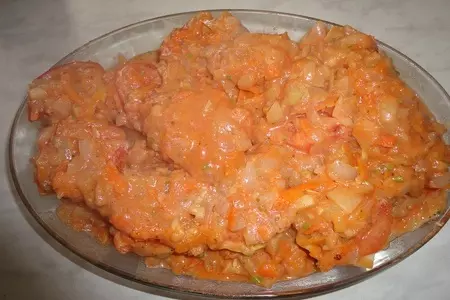 Запеченые фаршированные кабачки: шаг 6