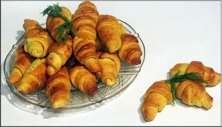 Хрустящие соленые рогалики: шаг 8