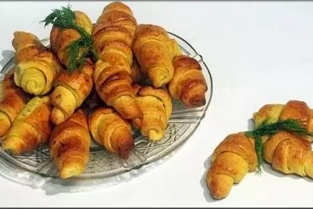 Хрустящие соленые рогалики: шаг 8
