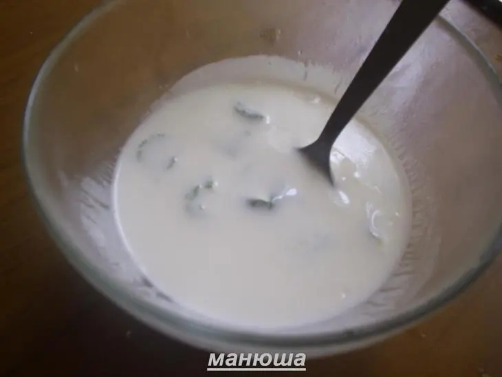Кольраби с горошком и курицей: шаг 3