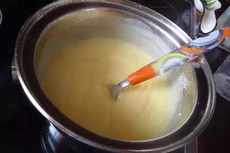 Эклерчики  с заварным кремом, шоколадом и арахисом: шаг 5