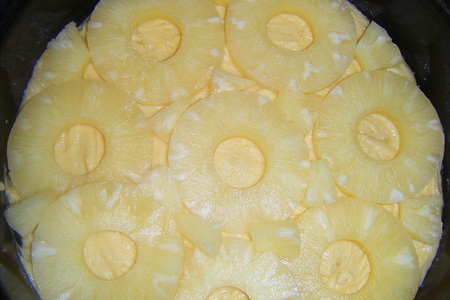 Ананасовый пирог с кокосовой карамелью: шаг 7