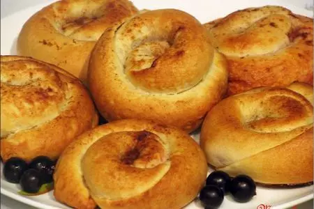 Творожные булочки с джемом: шаг 10