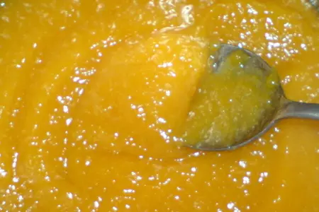 Десерт из кураги с коньяком и со сливками: шаг 2