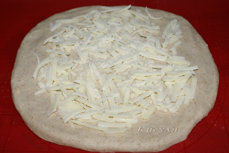 Хлеб кукурузный с сыром (закваска на основе индийского морского риса): шаг 6