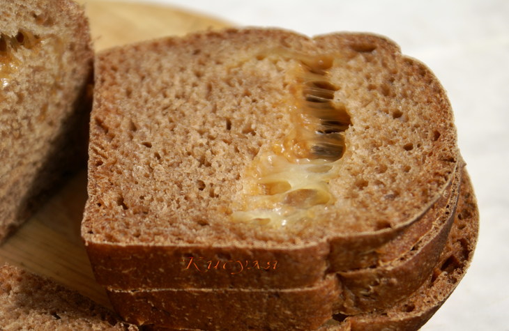 Хлеб кукурузный с сыром (закваска на основе индийского морского риса): шаг 13