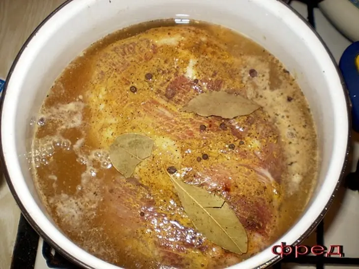 Мясо в луковой шубке: шаг 2