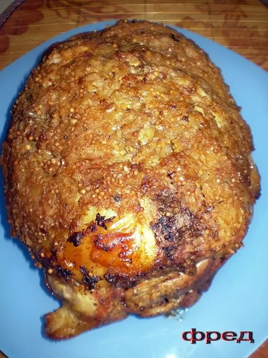 Мясо в луковой шубке: шаг 6