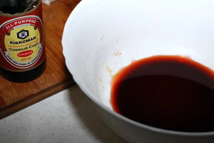 Сомик маринованный под соусом васаби: шаг 2