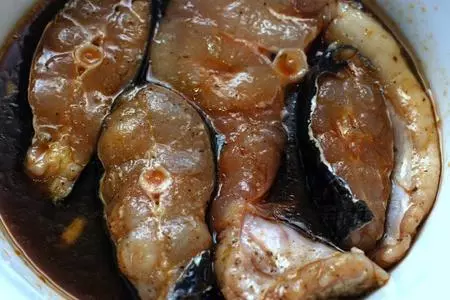Сомик маринованный под соусом васаби: шаг 7