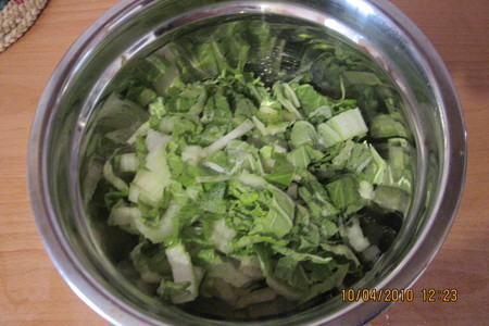 Весенний салатик (не для оценки): шаг 2
