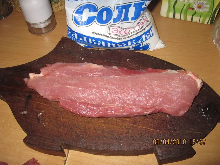 Вяленое мясо: шаг 1