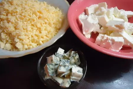 Кутабы "скоростные" с мясом и сыром!!!))): шаг 3