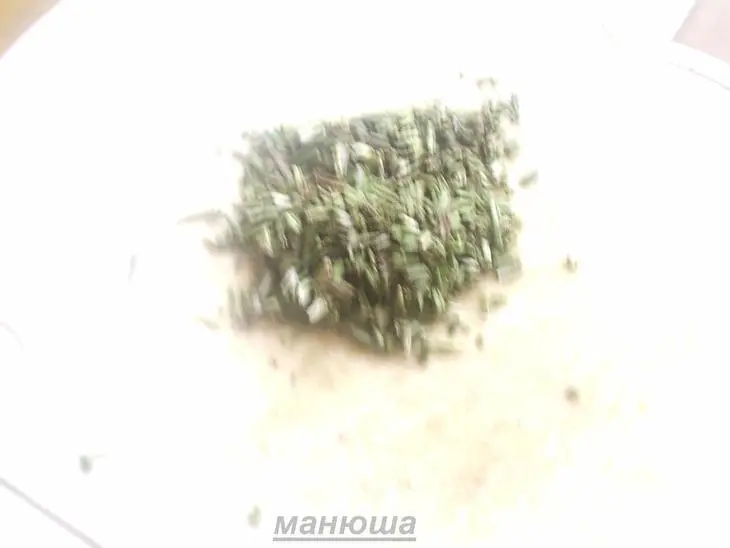 Розмариновый кекс: шаг 1