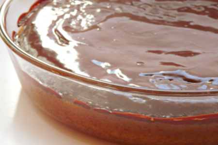 Шоколадный торт "куши".: шаг 8