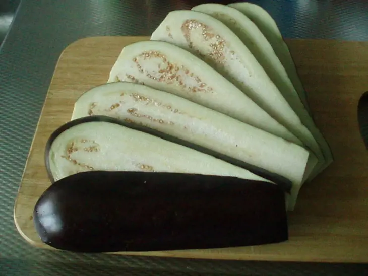 Brinjal dahi или баклажаны , как их едят в индии: шаг 2