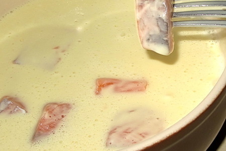 Салат с темпурой из лосося и коктейль "санрайз" по-русски - ужин в стиле "фьюжн": шаг 4