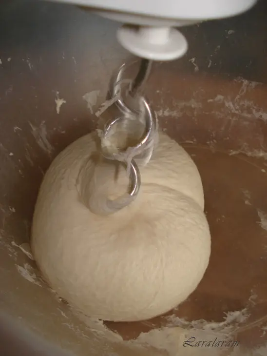 Хлеб тостовый "облачко"  // cream cheese bread: шаг 2