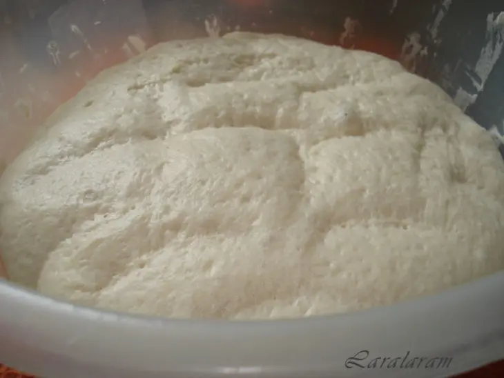 Хлеб тостовый "облачко"  // cream cheese bread: шаг 4