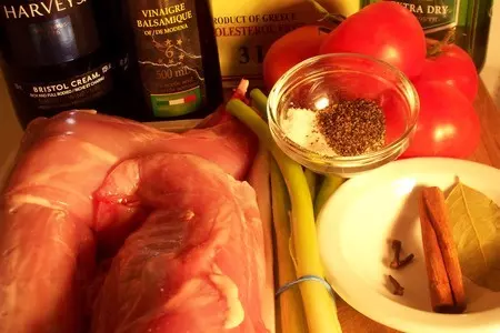 Пряное рагу из кролика.: шаг 1