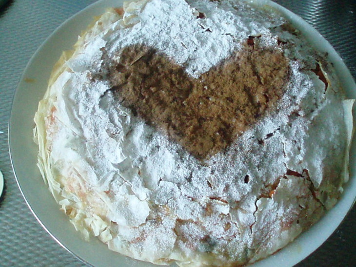 B'stilla - марокканский пирог с курицей: шаг 16