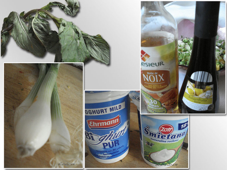Вегетарианский ужин - основное блюдо триколор и салат во саду и в огороде (с посвящением): шаг 10