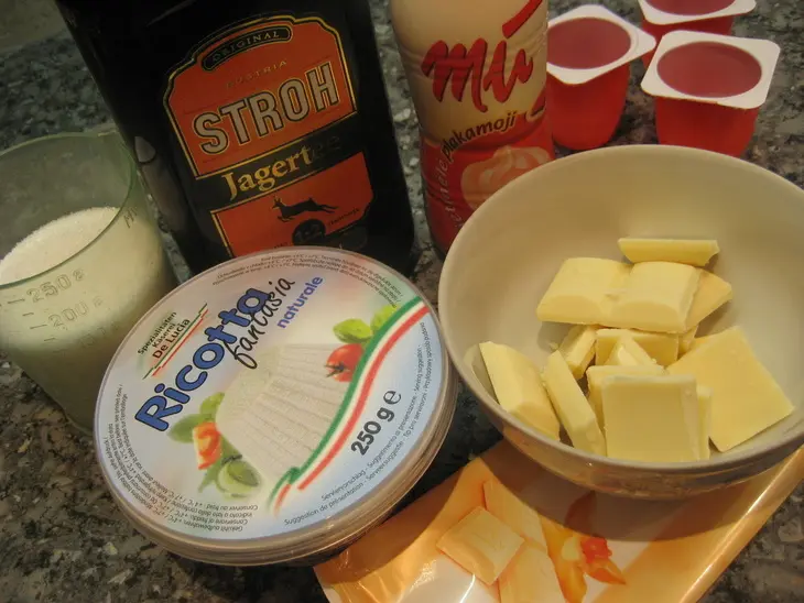 Пирожное "эскимо": шаг 1