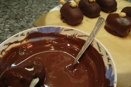 Пирожное "эскимо": шаг 3
