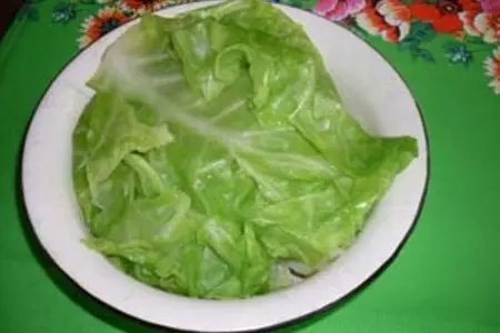 Капуста каталонская (с фаршем): шаг 2