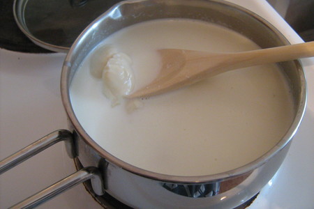 Сырно-молочный суп "гадазелили": шаг 3