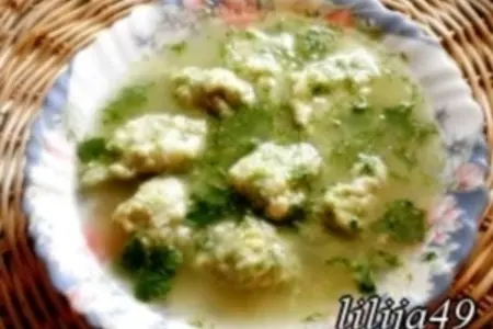 Суп с галушками из кабачка: шаг 1