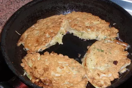 Оладьи из кабачков и маленький бонус к ним.: шаг 5