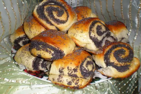 Маковые булочки: шаг 7