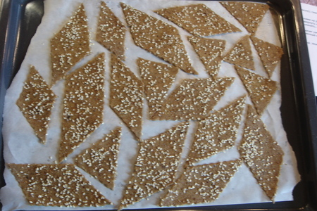 Ржаные многозерновые крекеры и хлебцы (бездрожжевые): шаг 5