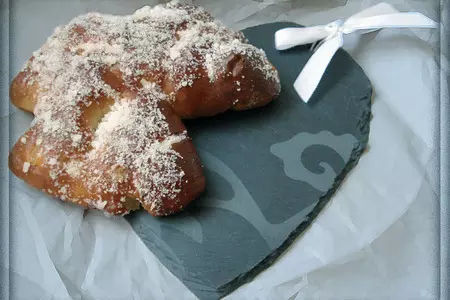Булочки к завтраку из прованса "gibassier": шаг 10