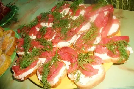Канапе и другие закуски для девичника: шаг 3
