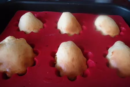 Маффины с шоколадом и клубничным соусом, или история моих мучений....)))): шаг 3