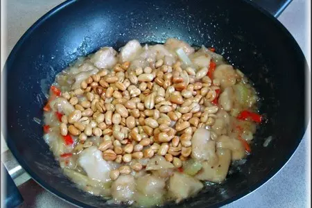 Цыплёнок с арахисом.: шаг 15