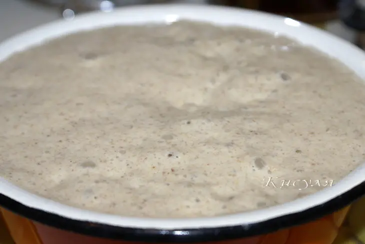 Ржаной хлеб с льняной мукой: шаг 4