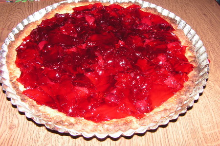 Летний пирог с ягодным желе: шаг 7