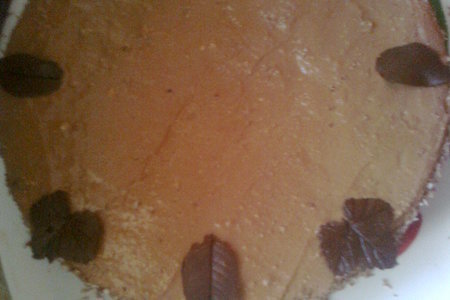 Бисквитный торт с шоколадно сливочным кремом: шаг 8