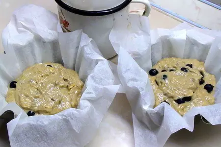 Медово-овсяные кексы с черной смородиной, на квасной закваске! полезное чаепитие!: шаг 5